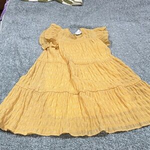 Women’s yellow dress
